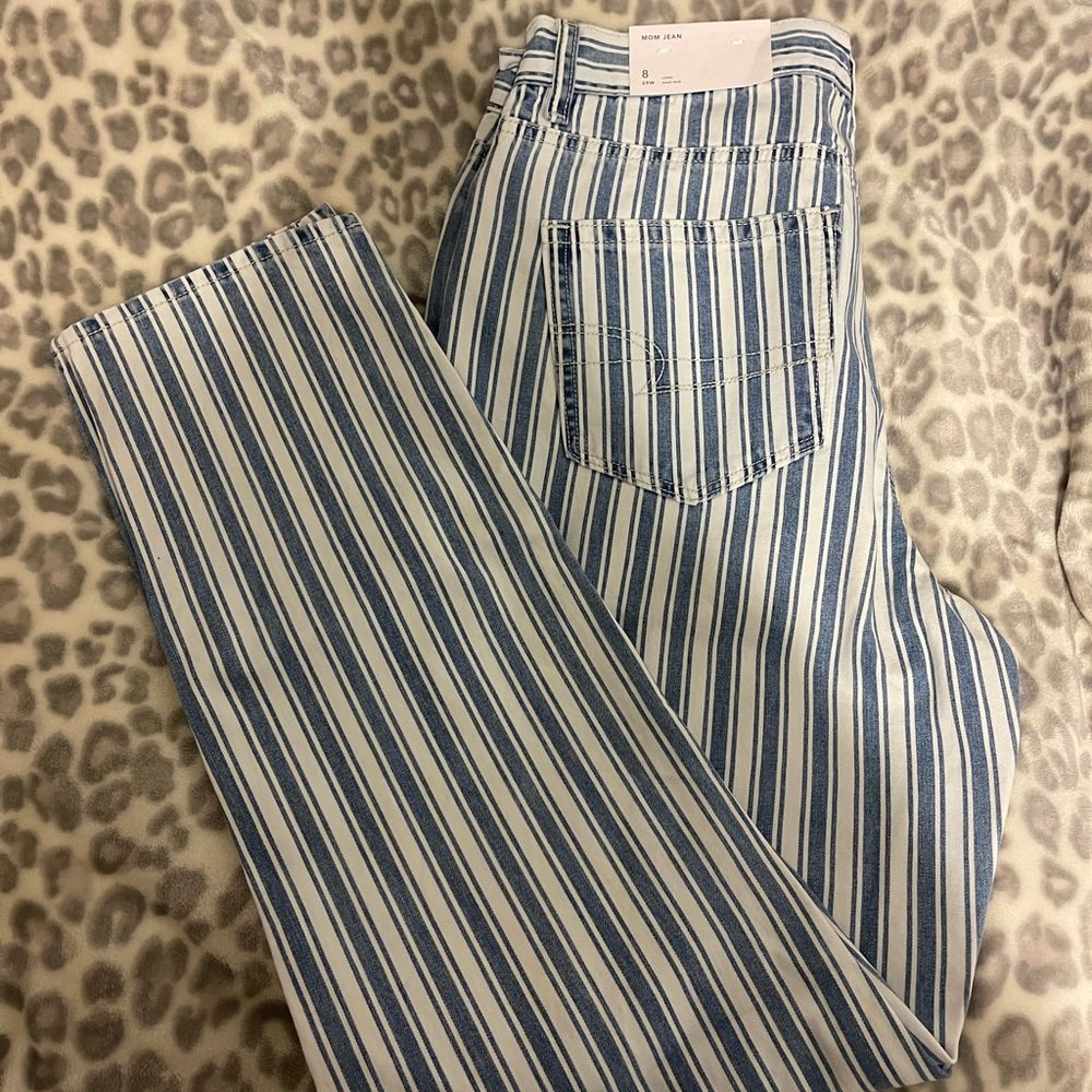 American Eagles Striped Jeans
